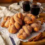 Cinnamon Sugar Twist Donuts Recipe