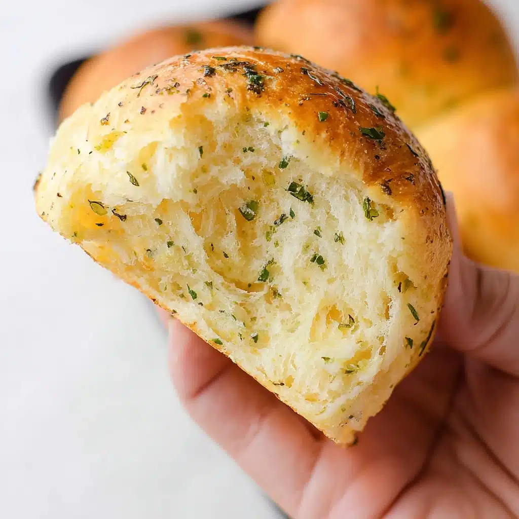 Garlic Dinner Rolls Recipe - Recipe Image