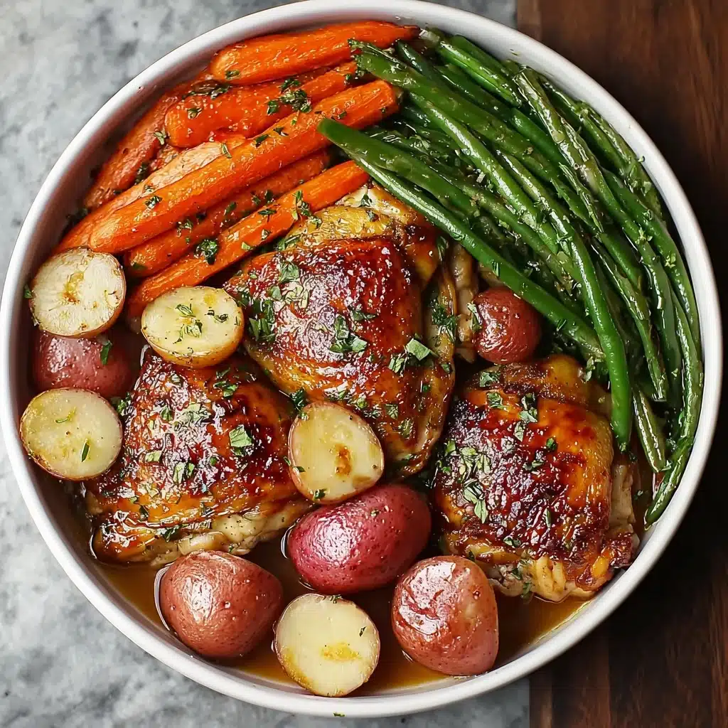 Slow Cooker Honey Garlic Chicken and Veggies Recipe