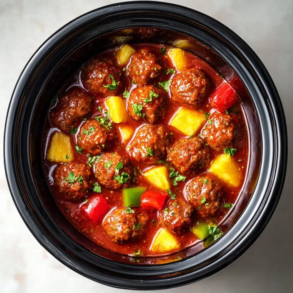 Dump and Go Crockpot Dump and Go Sweet and Sour Meatballs Recipe - Recipe Image