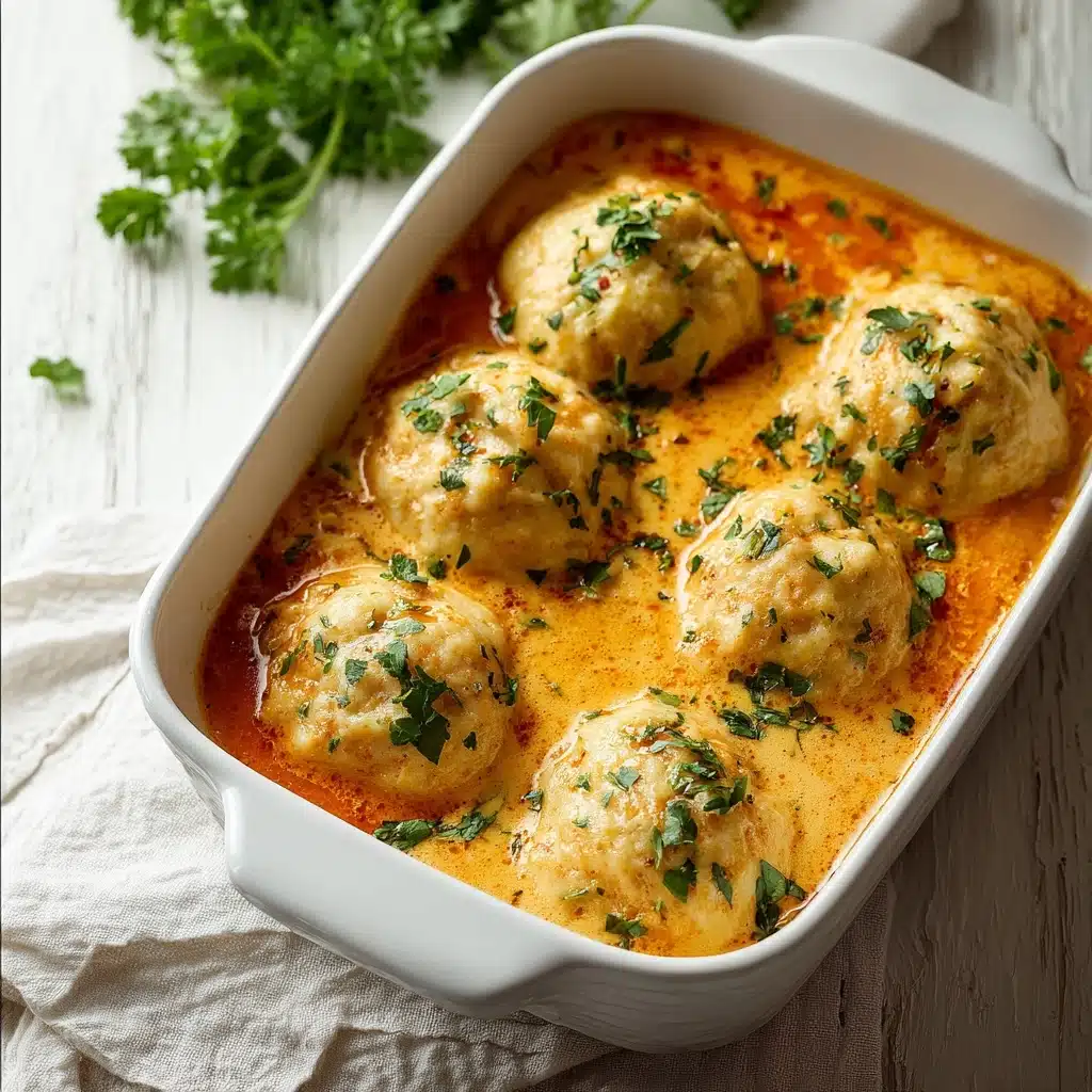 Best Tomato Soup with Cheddar Bay Dumplings Recipe - Recipe Image
