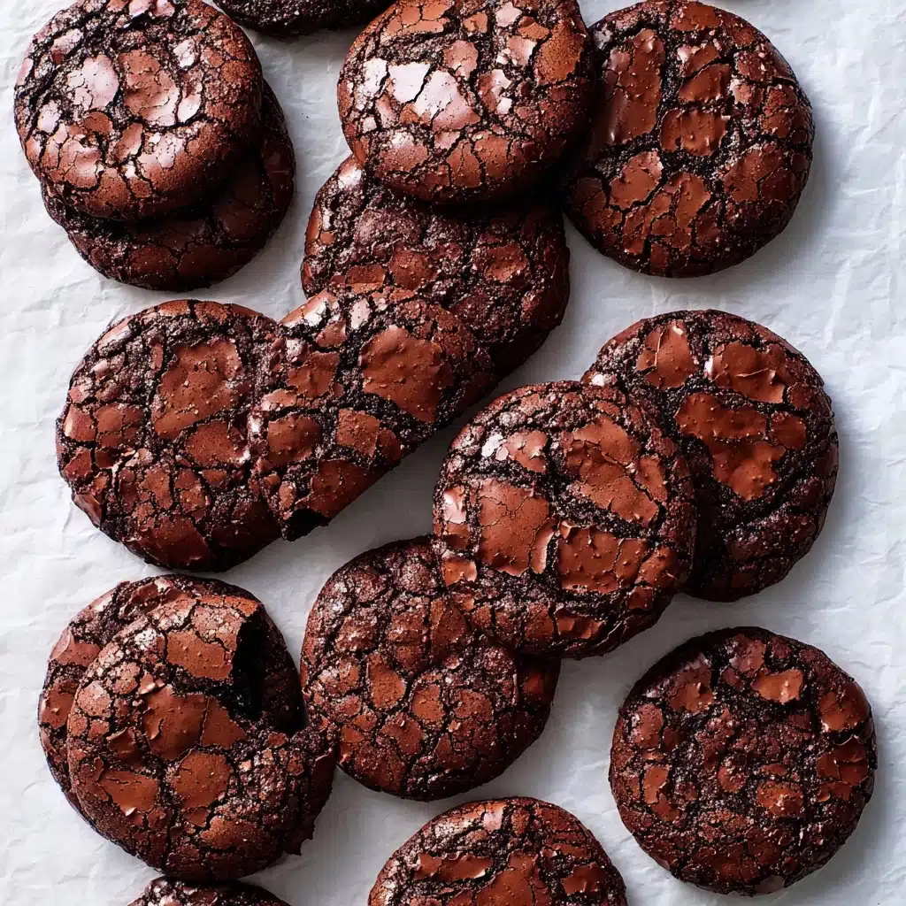 20 Minute Fudgy Chocolate Brownie Cookies Recipe - Recipe Image