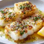 Garlic Butter Baked Cod Recipe