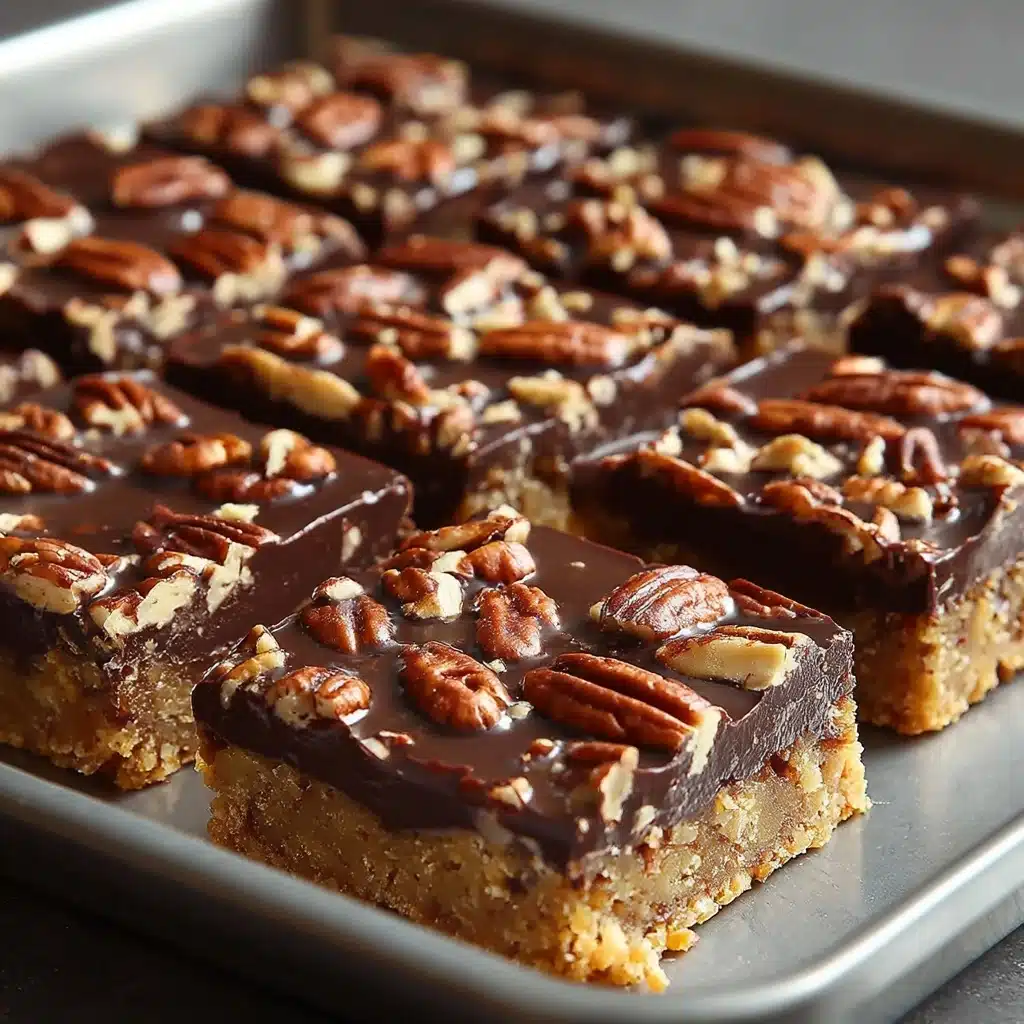 Easy Turtle Bars Recipe - Recipe Image