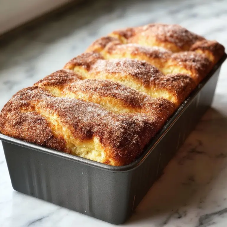 Cinnamon Donut Bread Recipe