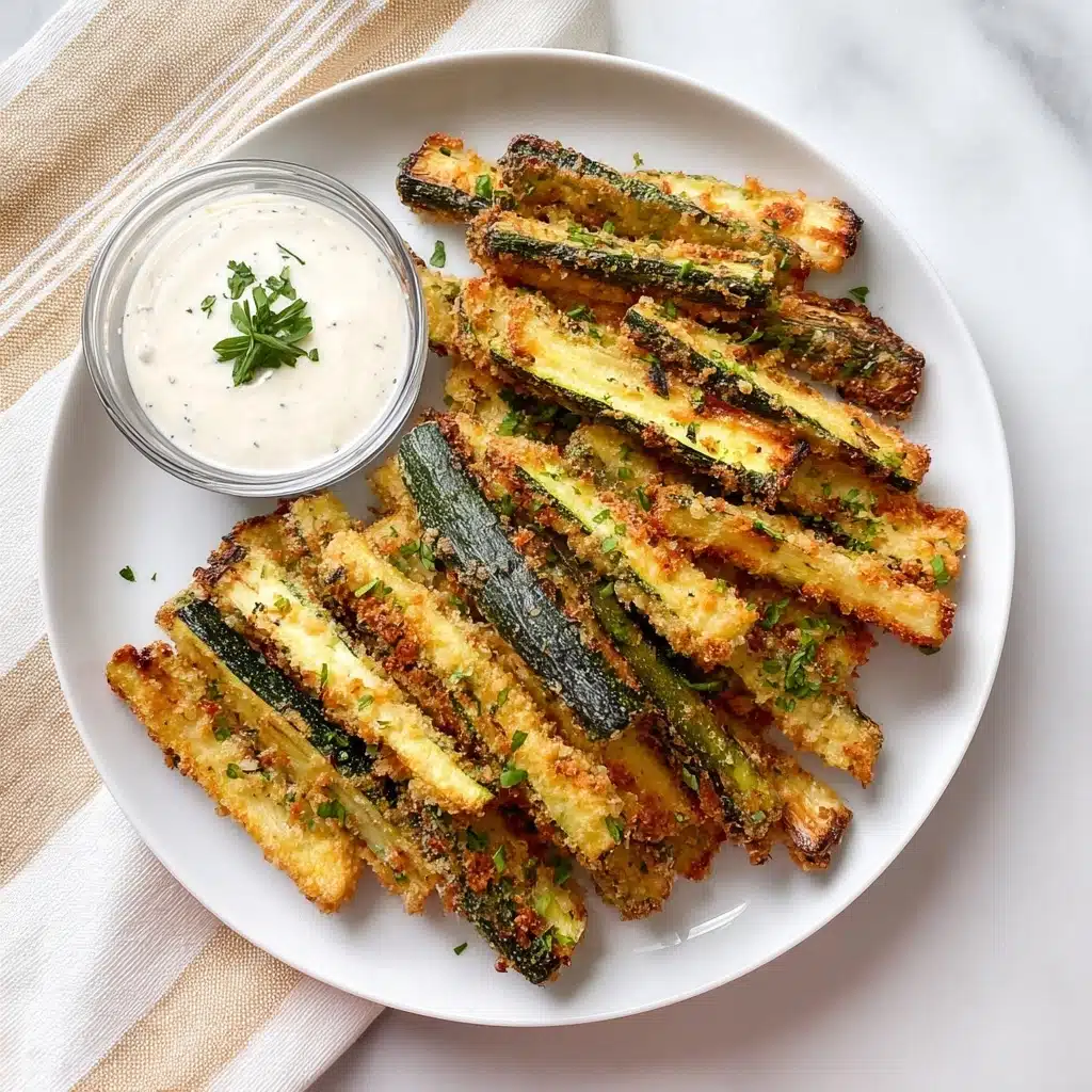 Keto Gluten-Free Zucchini Fries Recipe