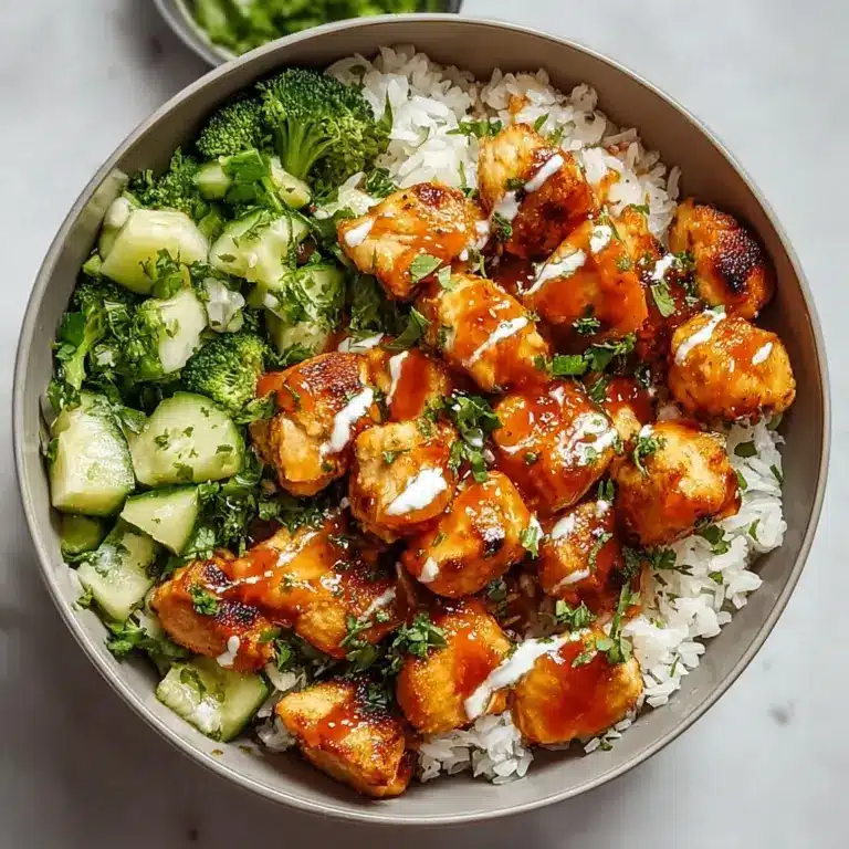 Hot Honey Chicken Bowl Recipe