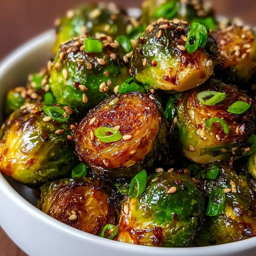 Honey Sriracha Brussels Sprouts Recipe - Recipe Image