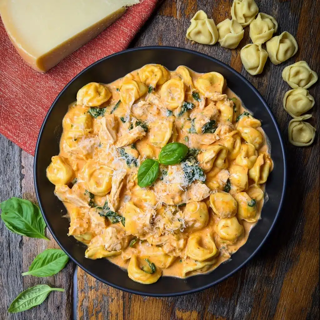 CrockPot Chicken Tortellini Recipe - Recipe Image