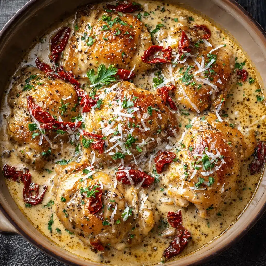 Crockpot Marry Me Chicken Thighs Recipe - Recipe Image