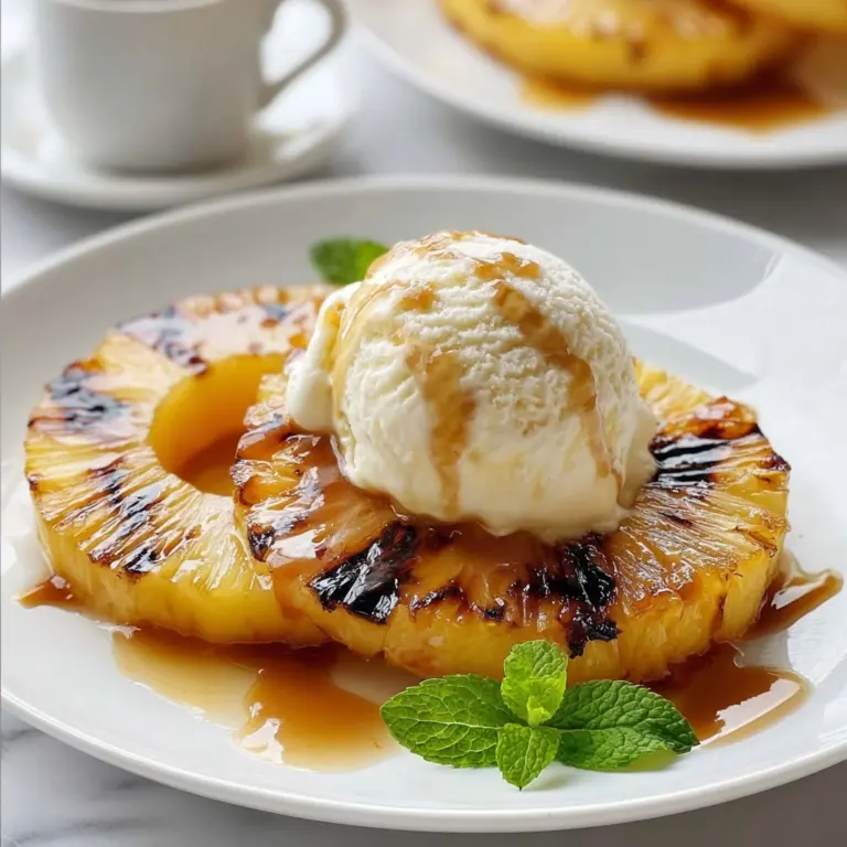 Grilled Pineapple Recipe