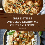 Whole30 Marry Me Chicken Recipe