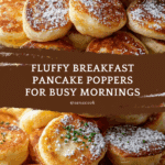Breakfast Pancake Poppers Recipe