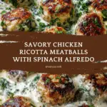 Chicken Ricotta Meatballs Recipe
