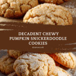 Chewy Pumpkin Snickerdoodle Cookies Recipe
