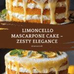Limoncello Mascarpone Cake – Bright & Elegant Dessert Recipe