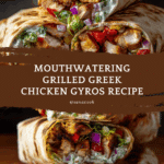 Grilled Greek Chicken Gyros Recipe