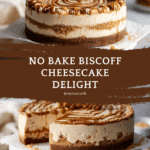 No Bake Biscoff Cheesecake Recipe