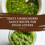 Chimichurri Sauce Recipe