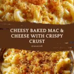 Cheesy Baked Macaroni and Cheese Recipe