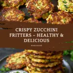 Healthy Zucchini Fritters Side Dish Recipe