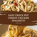 Crock Pot Cheesy Chicken Spaghetti Recipe