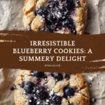 Fruity Indulgence Blueberry Cookie Recipe