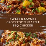 Crockpot Pineapple BBQ Chicken Recipe