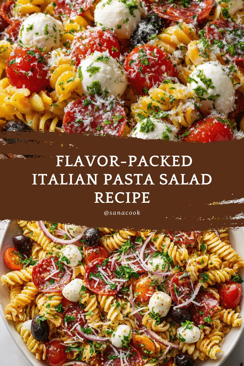 Zesty Italian Pasta Salad Recipe: Summer Side Dish Delight