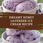 Honey Lavender Ice Cream Recipe