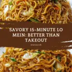 Easy 15-Minute Lo Mein – Better Than Takeout! Recipe