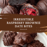 Raspberry Brownie Date Bites Recipe