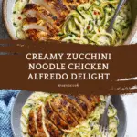 Zucchini Noodle Chicken Alfredo Recipe