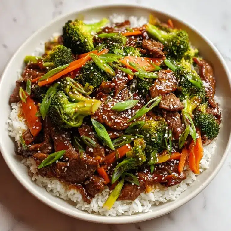 Asian Sweet Ginger Beef Stir Fry Recipe