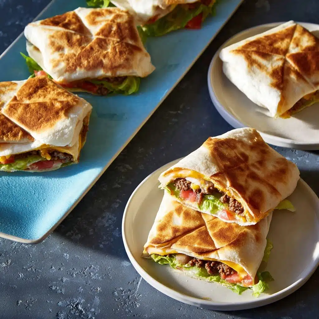 Mini Crunchwrap Supremes Recipe - Recipe Image