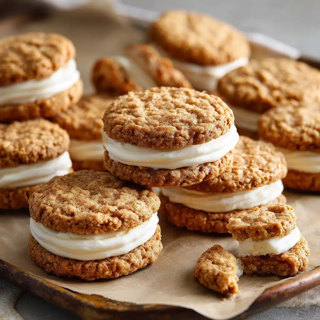 Tiny Oatmeal Cream Pies Recipe - Recipe Image