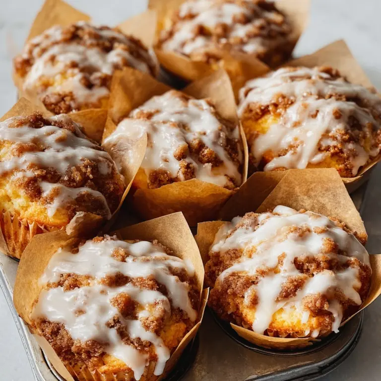 Sourdough Coffee Cake Muffins Recipe