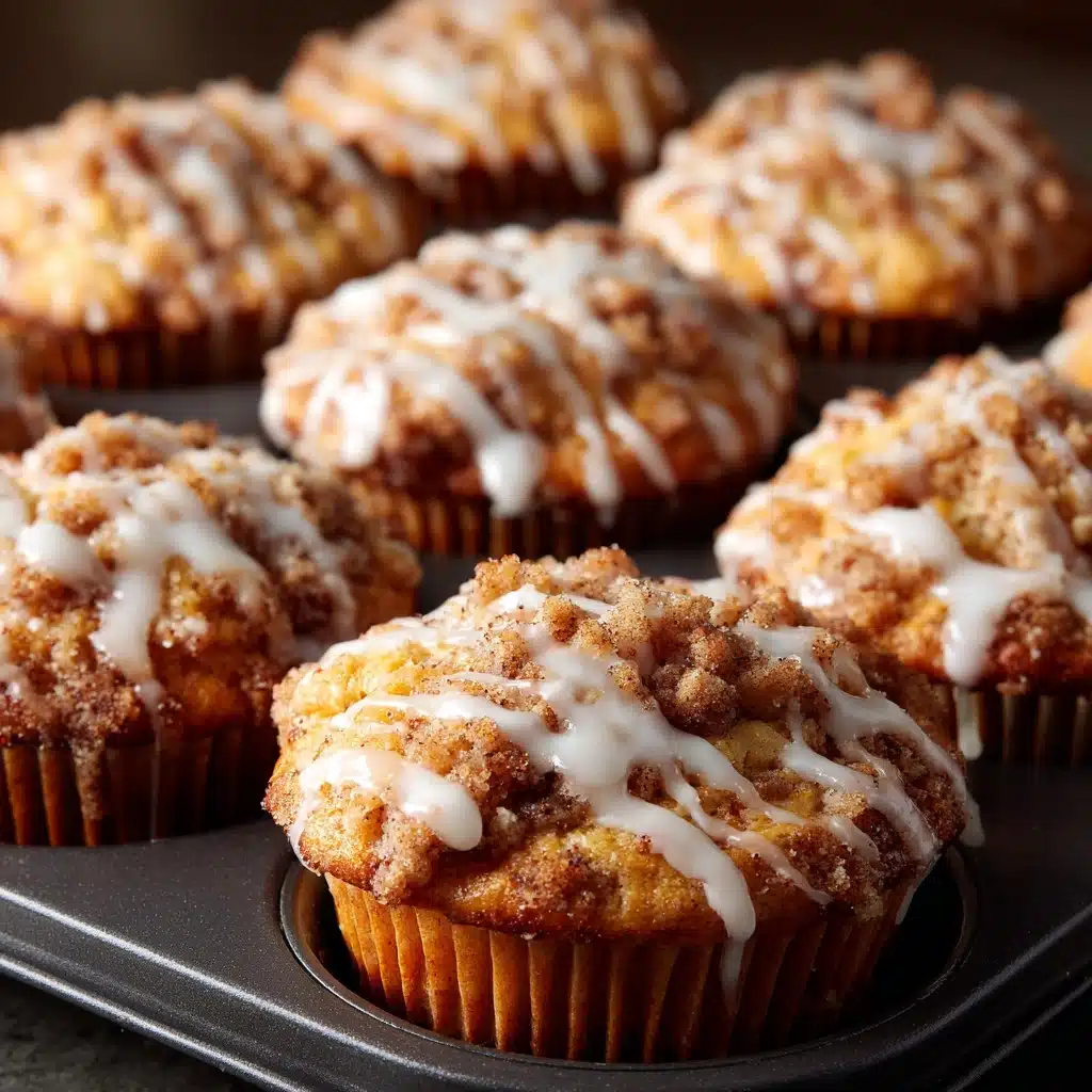Sourdough Coffee Cake Muffins Recipe - Recipe Image