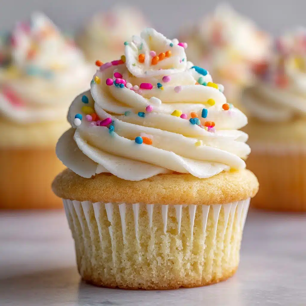 Easy Vanilla Cupcakes Recipe - Recipe Image