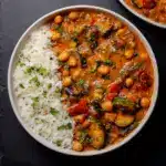 Spicy Baked Zucchini Chickpea Curry Recipe