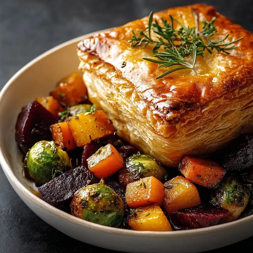 Roasted Autumn Vegetable Pot Pies Recipe - Recipe Image