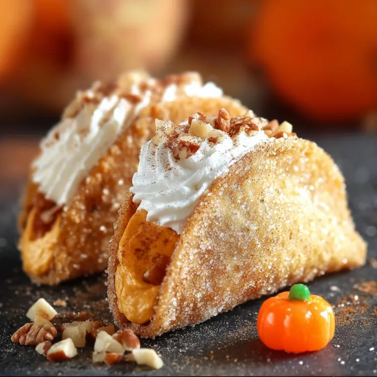 Pumpkin Pie Tacos Recipe