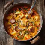 Spanish Potato Soup with Chorizo Recipe
