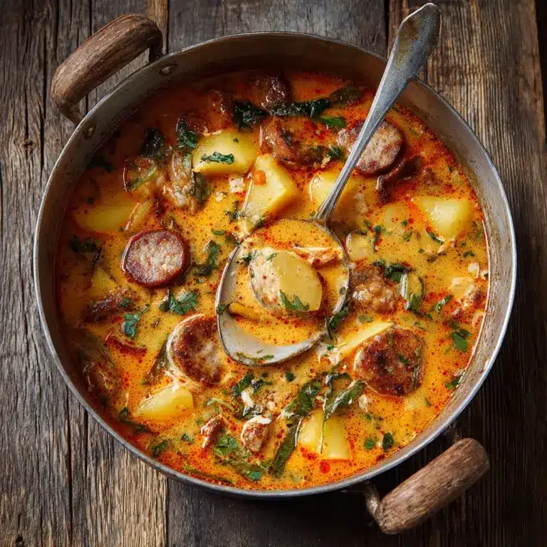 Spanish Potato Soup with Chorizo Recipe