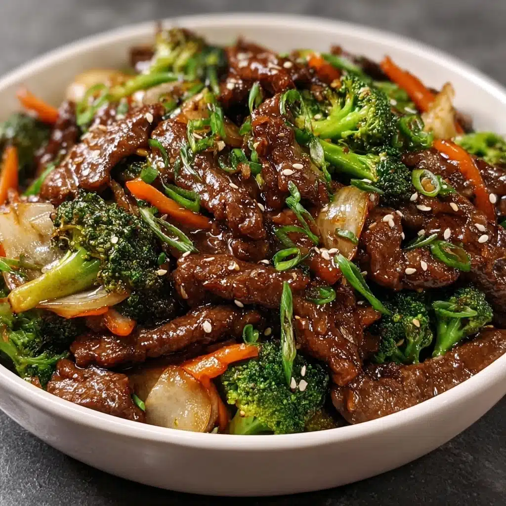 Asian Sweet Ginger Beef Stir Fry Recipe - Recipe Image