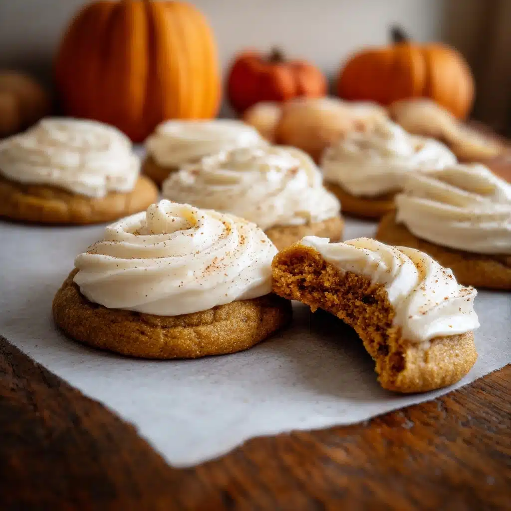 Pumpkin Sugar Cookies with Cream Cheese Frosting Recipe