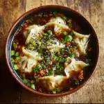 Easy Asian Dumpling Potsticker Soup Recipe