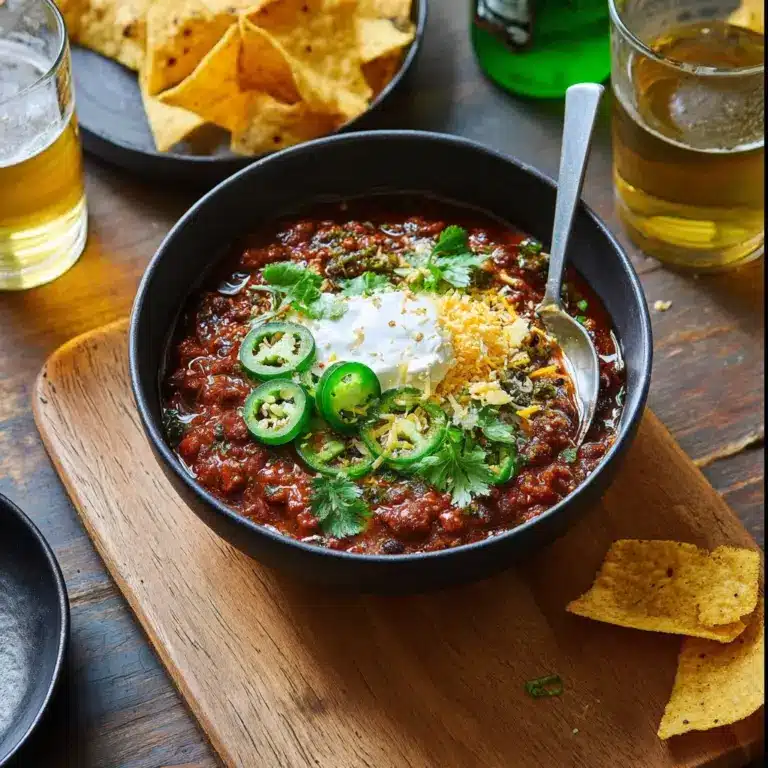 Classic Beef Chili Recipe