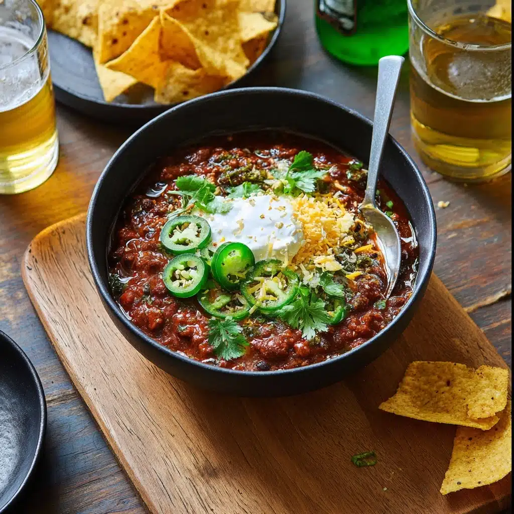 Classic Beef Chili Recipe - Recipe Image