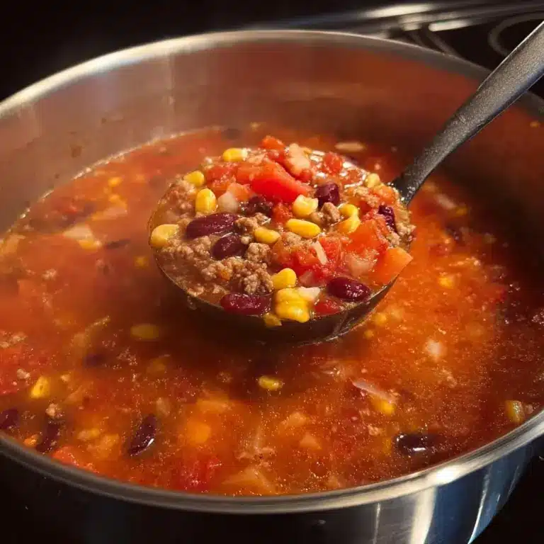 7 Can Taco Soup Recipe